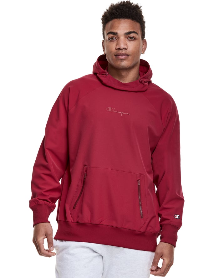 Champion Hoodie Heren - DonkerRood - Defender Series ( 346052-YML )